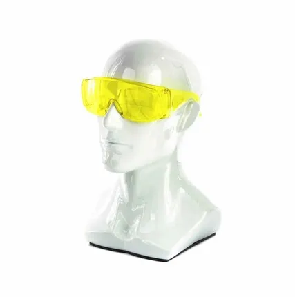 Фото №0 Очки защитные открытого типа, желтые, ударопрочный поликарбонат, 7015008/89157