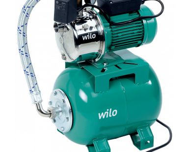 фото Насосная станция Wilо WJ 203 EM, напор 43 м, расход 83 л/мин. 220 В, бак 50л
