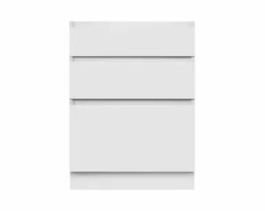 фото Сканди Кухня стол с ящиками 600 СЯ-60 - Белый 0101PE