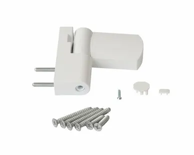 фото Петля дверная Maxbar 492558 Doorline HTB PS 23 17-20.5/85-31, белая