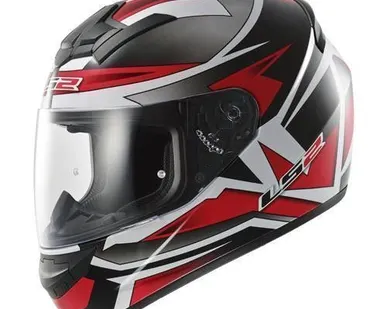 фото Шлем-интеграл LS2 FF 352 Gamma Black Red