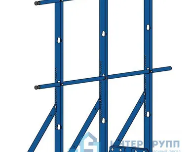 фото Ограждение ECONOM d-25 (круг) H-1200/3,0м фальц ТУ