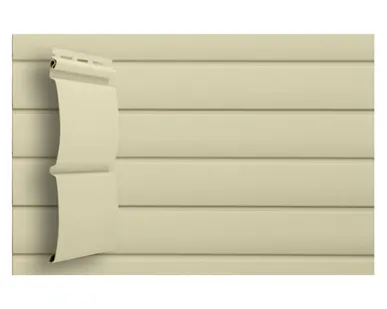 фото Сайдинг Блок-хаус Grand Line Standart слоновая кость (3,0м)