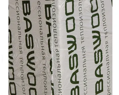 фото Плиты теплоизоляционные BASWOOL Фасад 110 (НГ) 1200х600х100 / 2,16м2