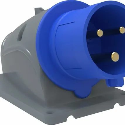 Фото №0 Вилка силовая 1-ф., 32А, 220В, IP44 (3-п., стац.) MAG...