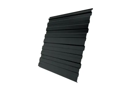 фото Профнастил С10R 0,45 Drap RAL 7016 антрацитово-серый