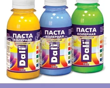 фото Паста колерная &#39;DALI&#39; РОГНЕДА 0,1кг (сиреневый) (8) ВМ