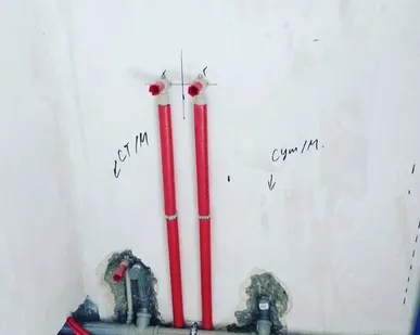 фото Монтаж систем подачи воды