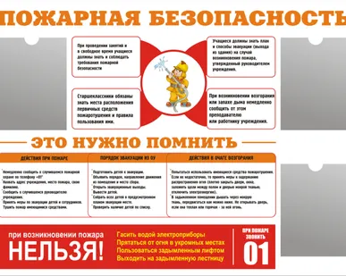 фото Стенд информационный обучающий