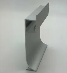 фото Плинтус ZL 68 алюминиевый под светодиодную ленту без фурнитуры