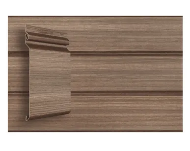 фото Сайдинг Natural-брус Grand Line Tundra кедр (3,0м)