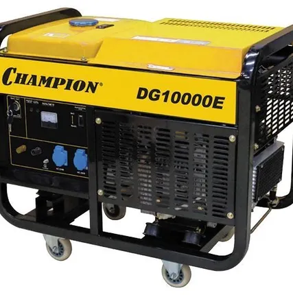 Фото №0 Дизельный генератор CHAMPION DG10000E