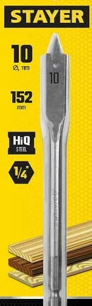 Фото №0 Сверло по дереву перьевое 10*152мм STAYER