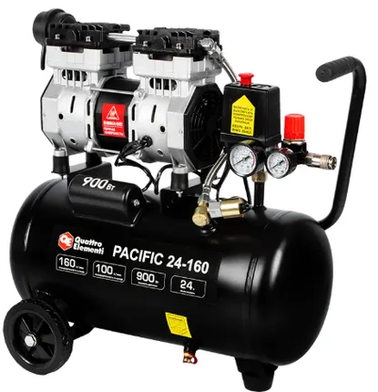 Фото №0 Безмасляный поршневой компрессор QUATTRO ELEMENTI PACIFIC 24-160
