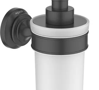 фото Дозатор для жидкого мыла Aquatek Классик чёрный/белый AQ4505MB