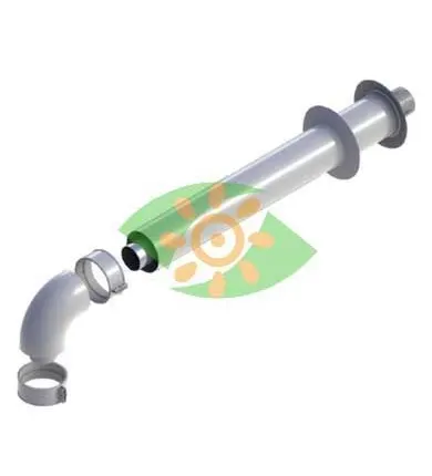 Фото №0 К-т дымоходов Coaxial 60/100 (бел) Navien