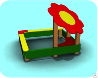 фото Песочница Ромашка