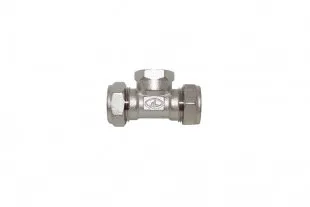 фото Lavita t\s 25*3\4*25, Никель тройник лавита (5шт\уп)