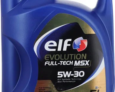 фото Масло моторное ELF EVOLUTION FULL-TECH MSX 5w30 5 л.