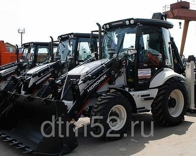 фото Ремонт экскаваторов-погрузчиков CAT, Hidromek, New Holland