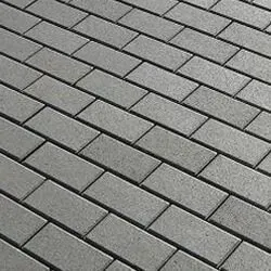 фото Плитка тротуарная бетонная Бел-Блок Серая 45мм(14,4 м2/под)