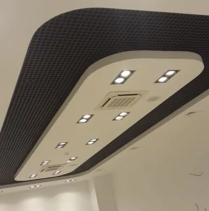 Фото №0 Монтаж потолков из гипсокартона разных уровне