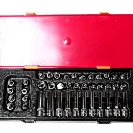 Фото №1 Набор головок торцевых 3/8&quot; TORX,HEX 41 предмет в кейсе JTC