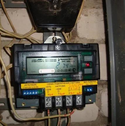 Фото №0 Монтаж электрического трехфазного счетчика