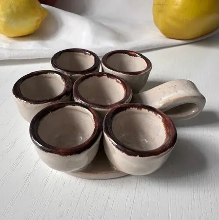 Фото №0 Форма для запекания улиток 12 см керамика Франция