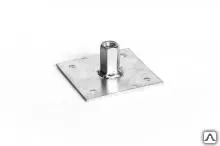 фото Шайба с муфтой М10 60х60х2 мм