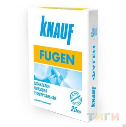 Фото №0 Шпаклевка "Фуген" (25кг) Knauf