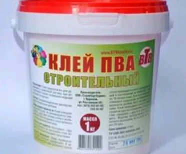 фото Клей ПВА строительный ВТВ 10 кг ведро