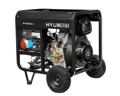 фото Дизельный генератор HYUNDAI DHY 6000LE-3