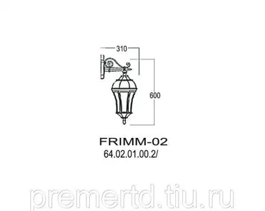 фото Светильник настенный Рим FRIMM-02