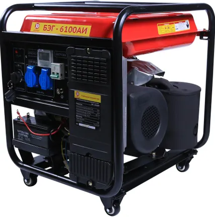 Фото №0 Генератор инверторный Калибр БЭГ-6100АИ