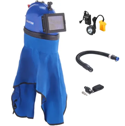 Фото №0 Защитный шлем пескоструйщика MASTER BLAST с регулятором воздуха