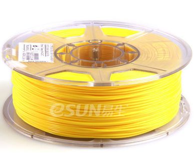 фото Пластик PLA, 1.75 mm, катушка 1 кг желтый