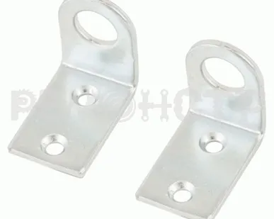 фото Проушина угловая КУНГУР 30х 40 d15мм д/нав.замков цинк 2шт (10)