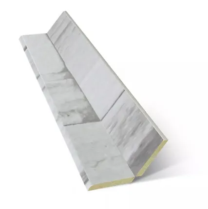 Фото №0 Угол складной МДФ с ПВХ 2700*28*28мм Сибирский известняк , Lord Uberture