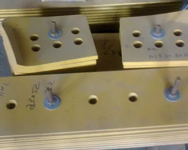 фото Нож боковой 400х280х30 (400-500HB) 0A31166/67 (правый/левый) для специальной техники Shehwa TY-165-2