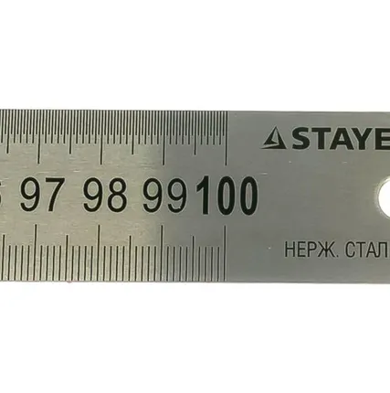 Фото №0 Линейка STAYER "PROFI" нержавеющая, двухсторонняя гравированная шкала, 1м