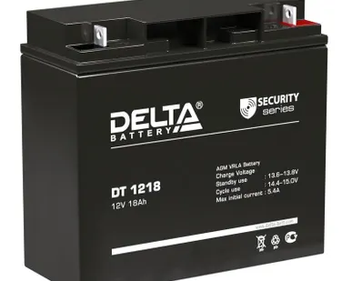 фото Аккумулятор 12В 18А.ч Delta DT 1218