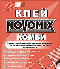 фото Специальный клей NOVOMIX Комби 25 кг