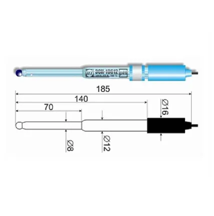 Фото №0 Электрод комбинированный ЭСК-10612/7 (стеклянный)