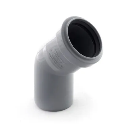Фото №0 Отвод ВК ПП 40х45, серый,РТП