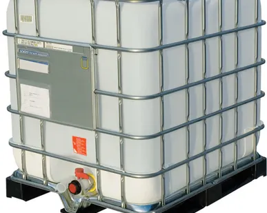 фото Еврокуб 1000 литров на пластиковом поддоне