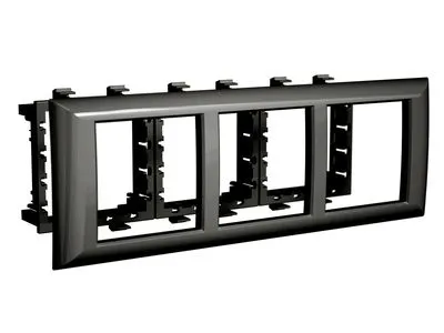 Фото №0 Рамка-суппорт 6мод. Avanti для In-liner Front черн. DKC 4402916