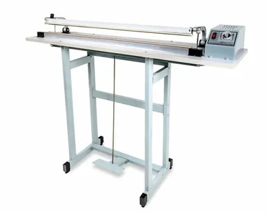 фото Ножной импульсный запайщик SFTD-1000, с лезвием