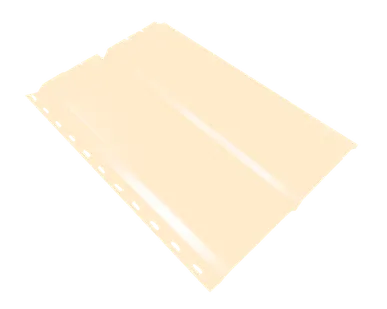 фото Сайдинг Кровля Сервис Брусnika софит Светлая слоновая кость 0,45 мм Полиэстер