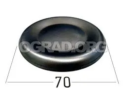 Фото №0 Декоративная заглушка 70 мм